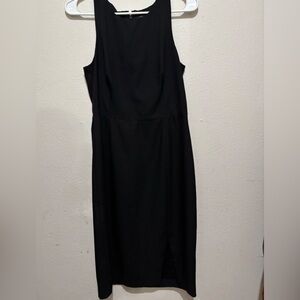 Elegant Black Sleeveless Dress